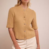 Tramontana - Cable Stitch Cardigan