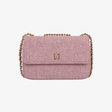 Nikkie - Ann Shiny cross body tas roze 