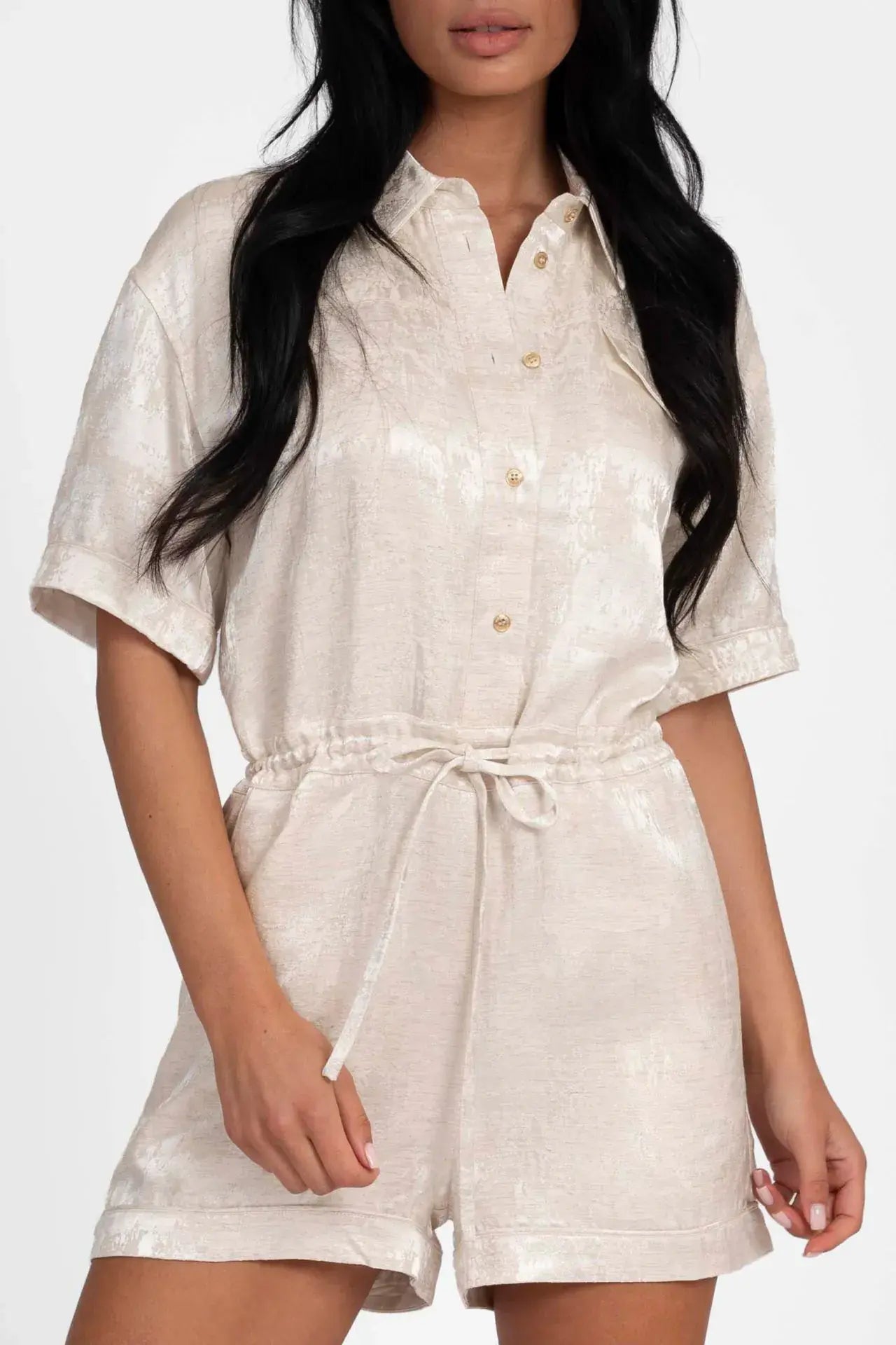 Nikkie - Rialto Playsuit Cream