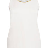 Tramontana - Singlet lurex tape stone