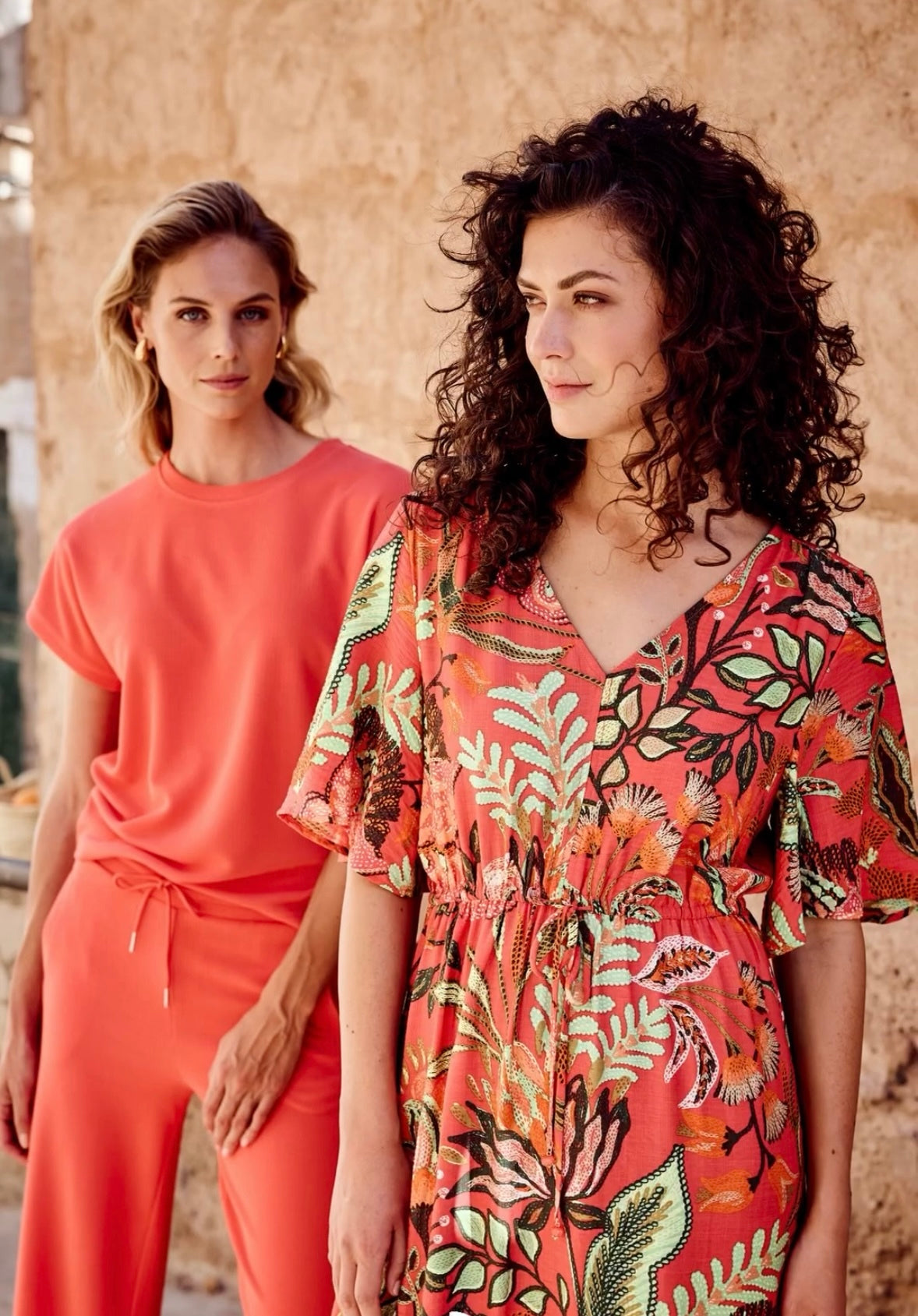 Tramontana - Dress Blooming Floral Stitch
