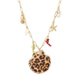 Ketting - Schelp Beige