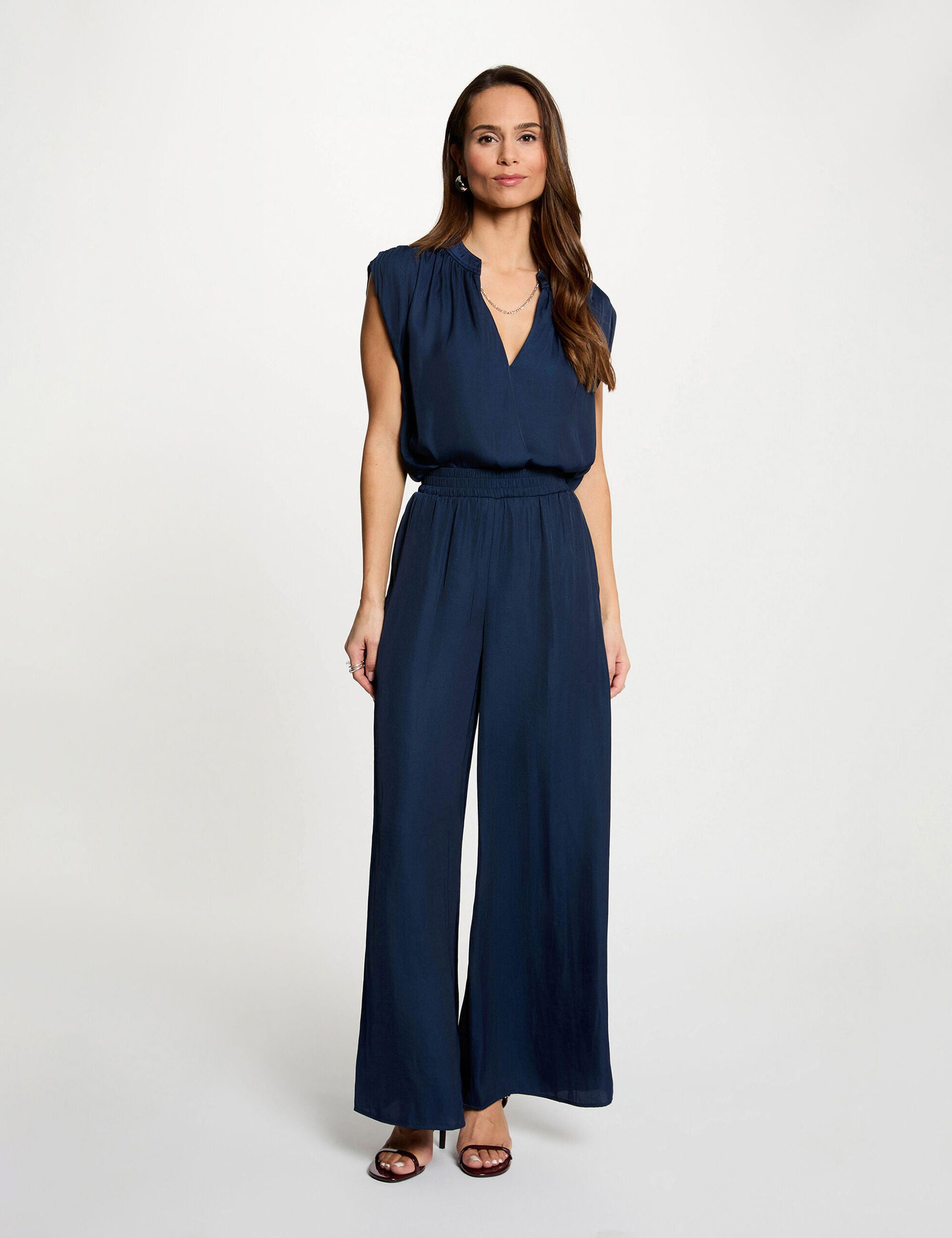 Morgan - Pwenda trousers Blue