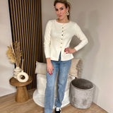 Vest golden buttons - Jolie