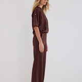 Tramontana - Sweat trousers chocolade bruin