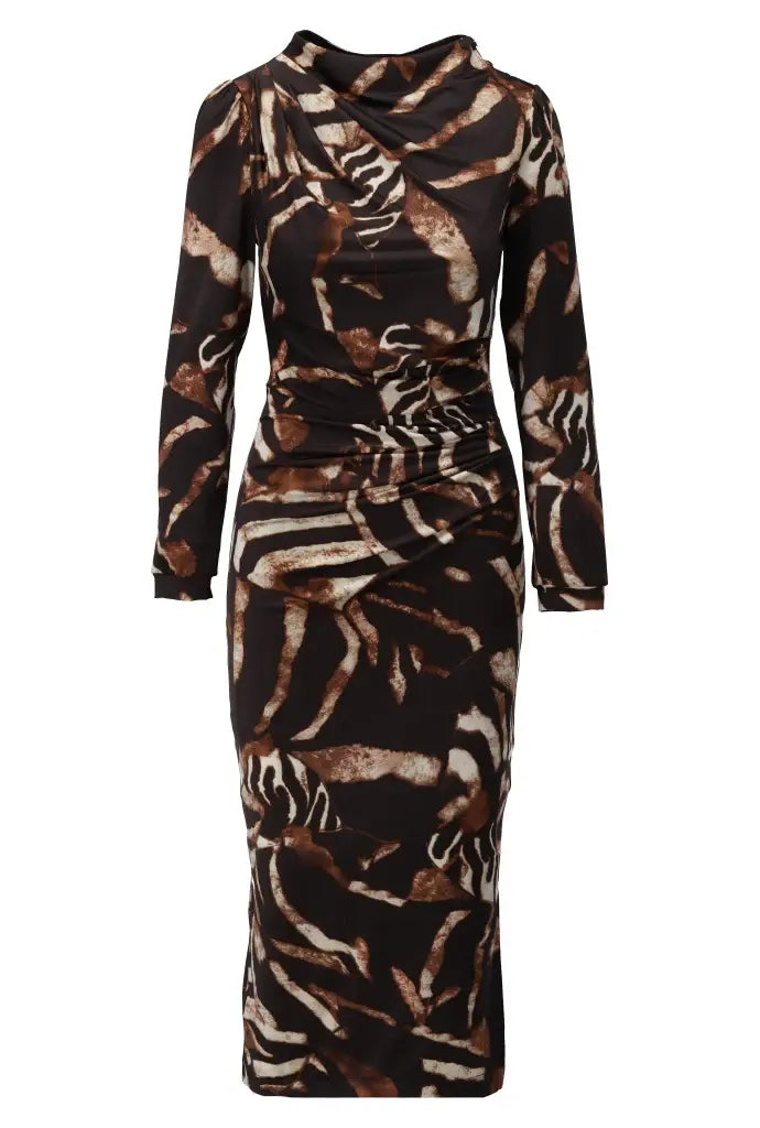 K-Design - B203 Bodycon jurk met dieren design