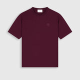 Pure Path - Essential Initials T-shirt Bordeaux