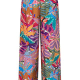 Tramontana - Wide Leg Trousers Electric Bloom