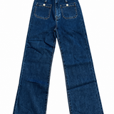 Jeans - Wide Leg Rose Blauw