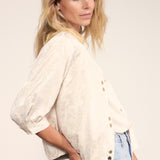 Tramontana - Jacquard short sleeve jacket