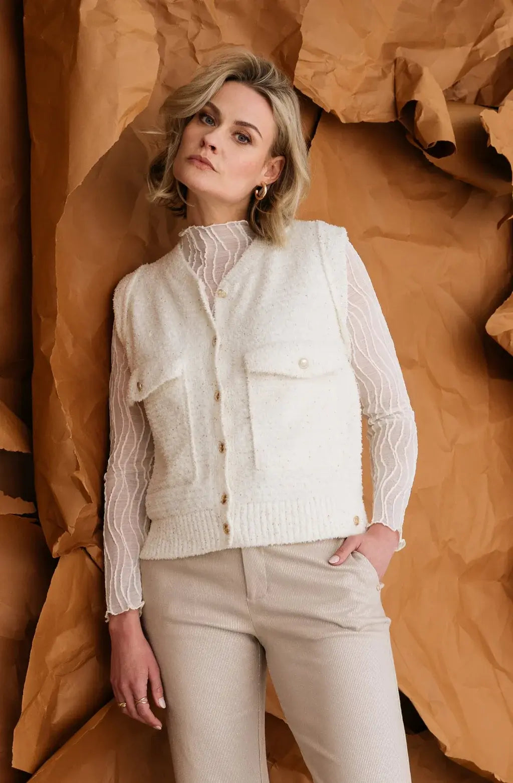 Maicazz- Top Roxan off white 