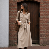 Jurk - Julia Taupe