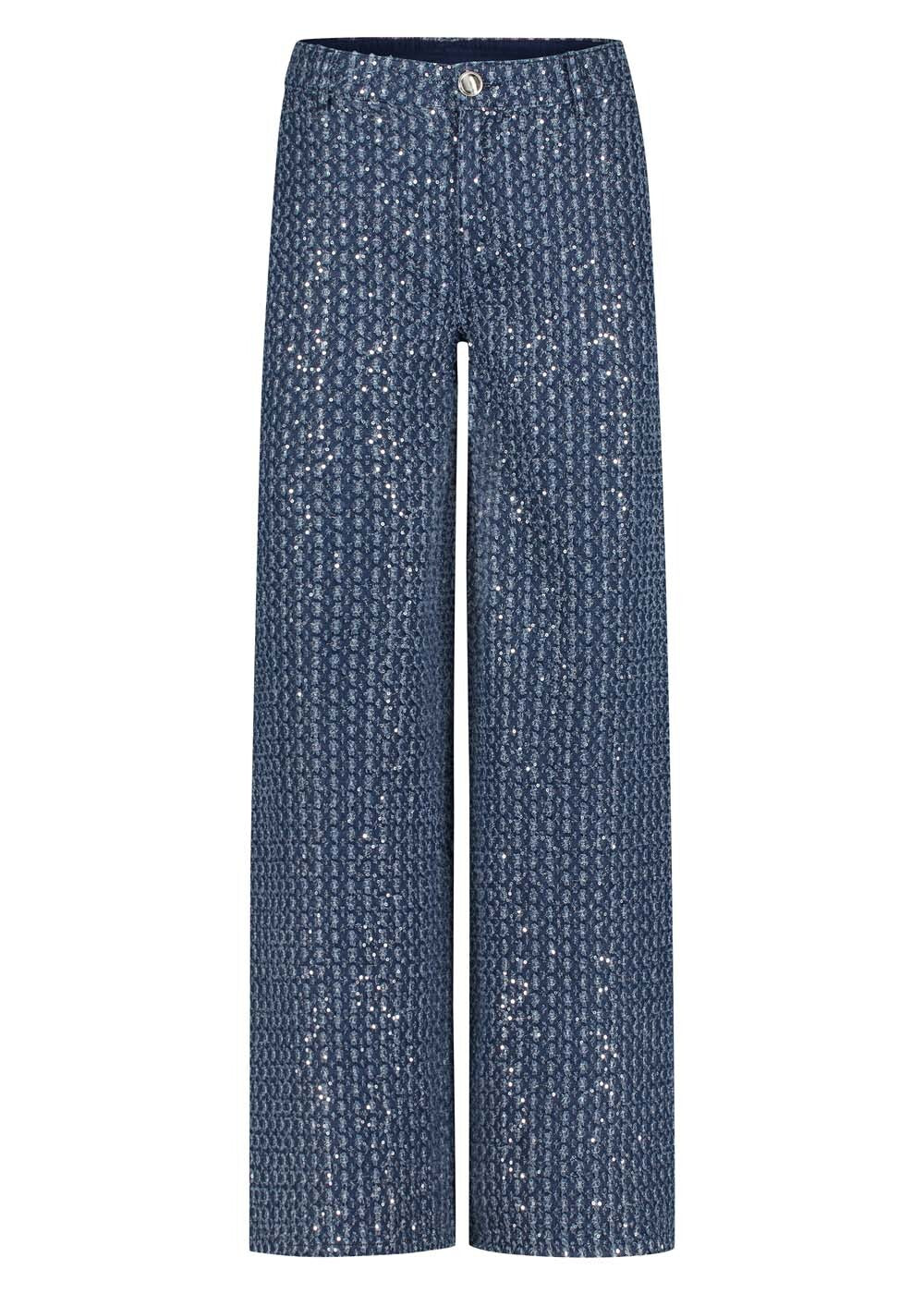 Tramontana - Denim Trousers Sequin 