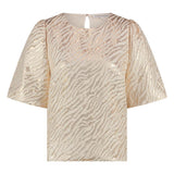 Tramontana - Balloon Sleeve top Gold