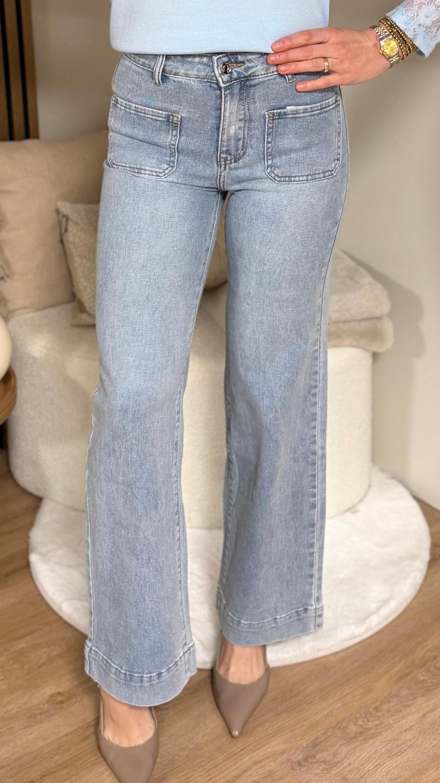 Wide Leg - Jeans Maya Blue