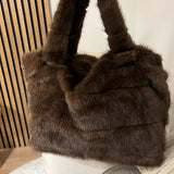 Bag - Luca Fluffy Brown