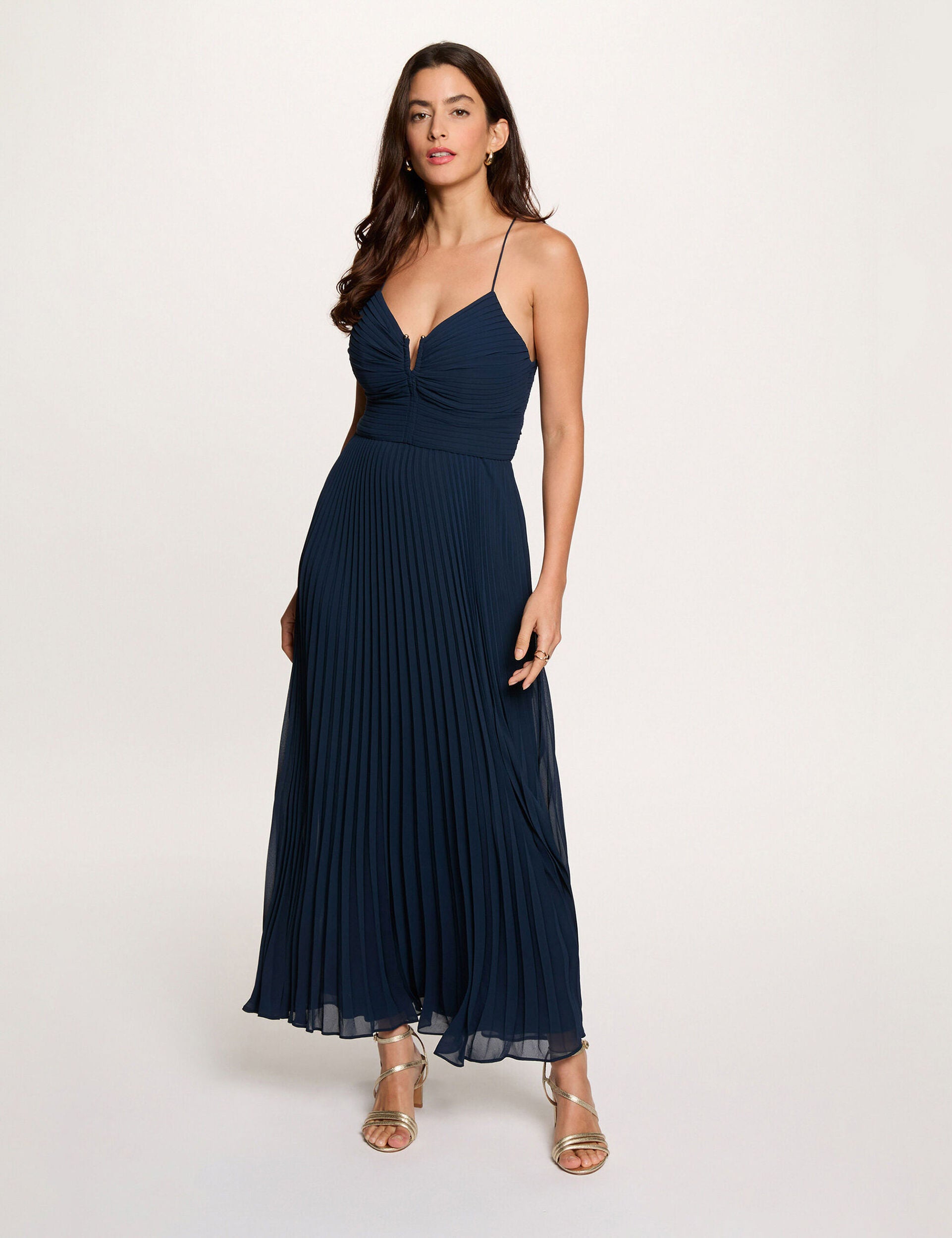 Morgan - Rporto Dress Blue