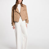 Morgan - Short Trenchcoat Camel