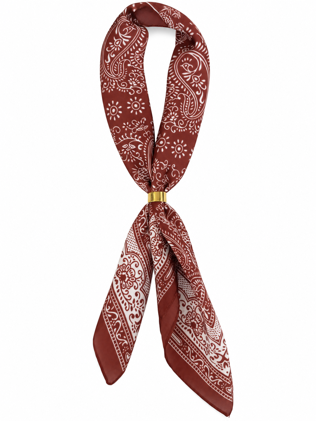 Sjaaltje - Noor Paisley bordeaux