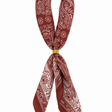 Sjaaltje - Noor Paisley bordeaux