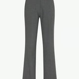 Morgan - Pantalon wide leg Penstripe grey 
