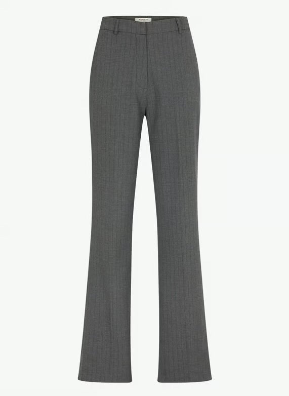 Morgan - Pantalon wide leg Penstripe grey 