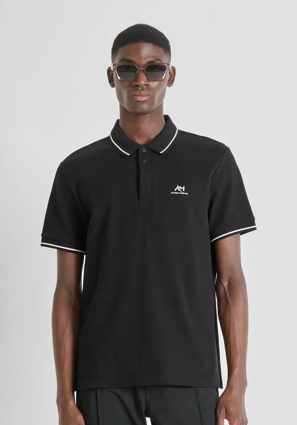 Antony Morato - Polo Regular Fit Zwart