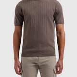 Pure Path - Vertical Stripes knitwear T-shirt