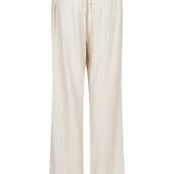 Tramontana - Lurex Striped Wide-Leg Trousers