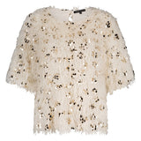 Tramontana - Top Feathered Sequin