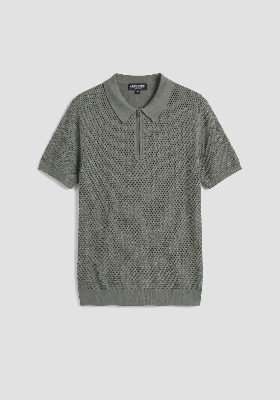 Antony Morato - Polo Zip Knit Green 590