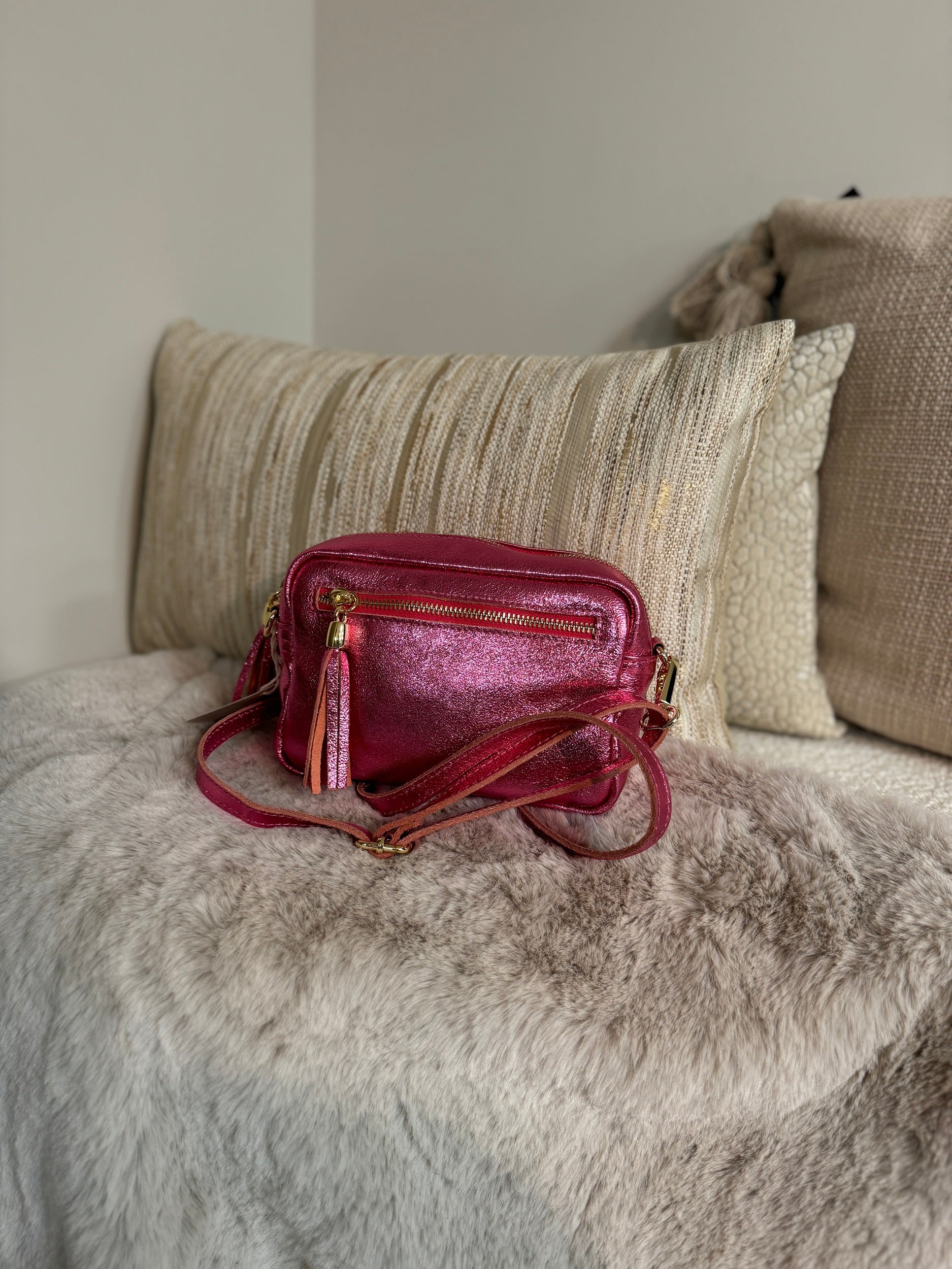 Bag - Jacky Metalic Roze