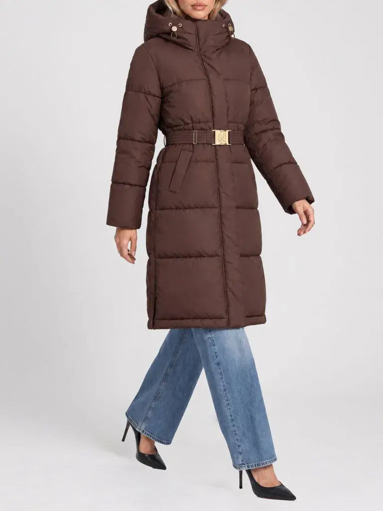 Nikkie - Anora Long Puffer bruin
