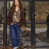 Tramontana - Broek Denim Barrel Blauw