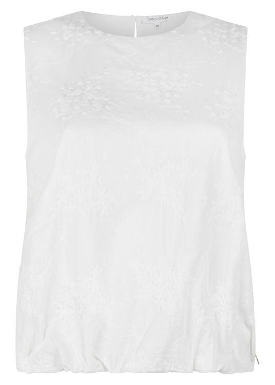 Tramontana - Embroiderd Sleeveless Top