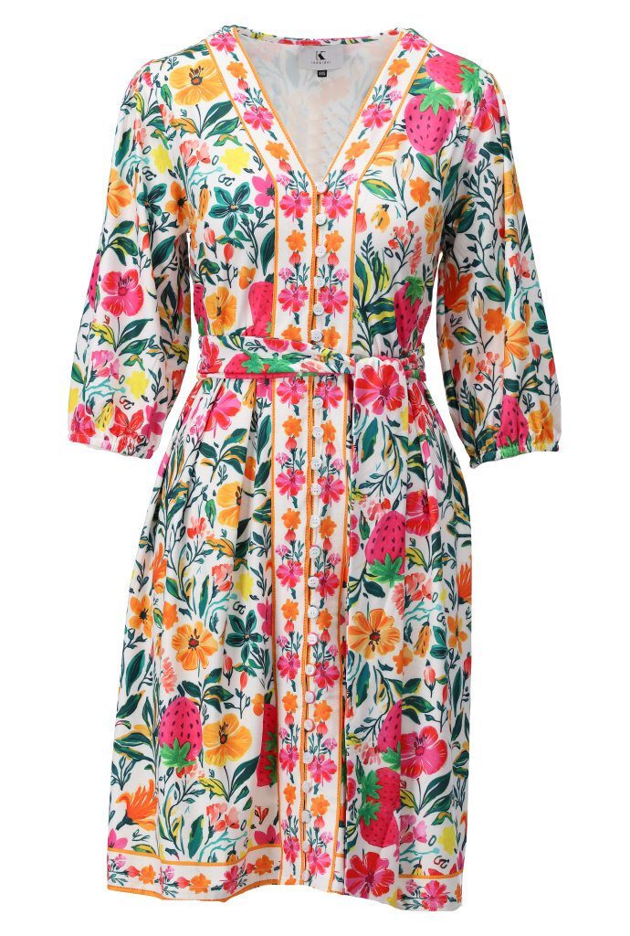 K Design - Jurk met Design C402