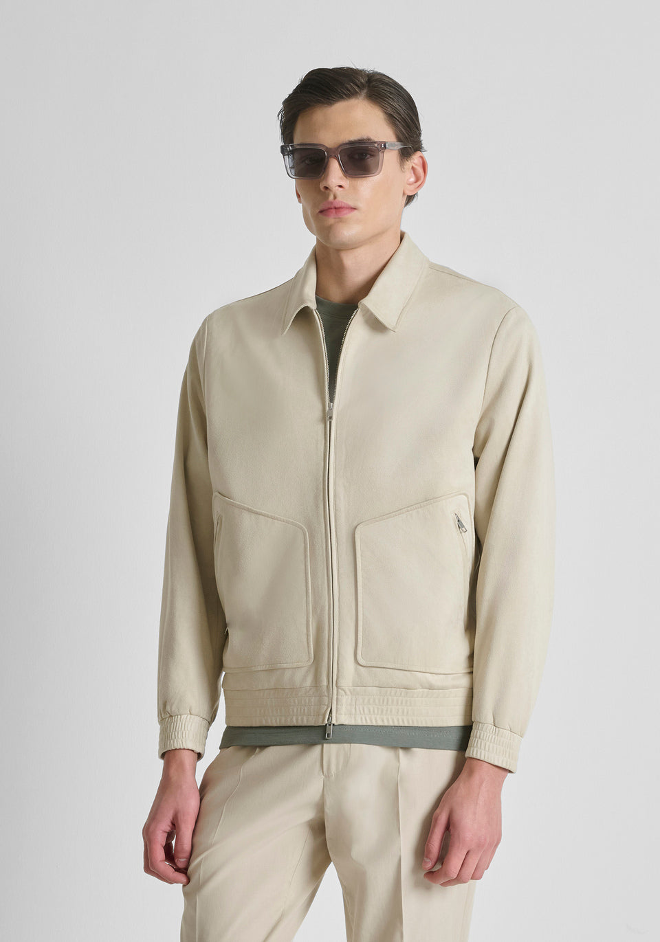 Antony Morato - Jacket Suèdine Sand