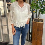 Tramontana - Top Cotton Broderie