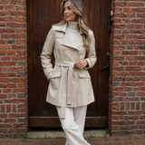 Morgan - Trenchcoat Gladia Beige