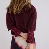 tramontana - Jumper short sleeve boucle