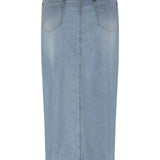 Tramontana - Braided Detailed Denim Skirt