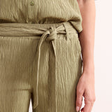 Tramontana - Wide leg broek Creased 
