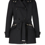 Morgan - Trenchcoat Gladia Zwart