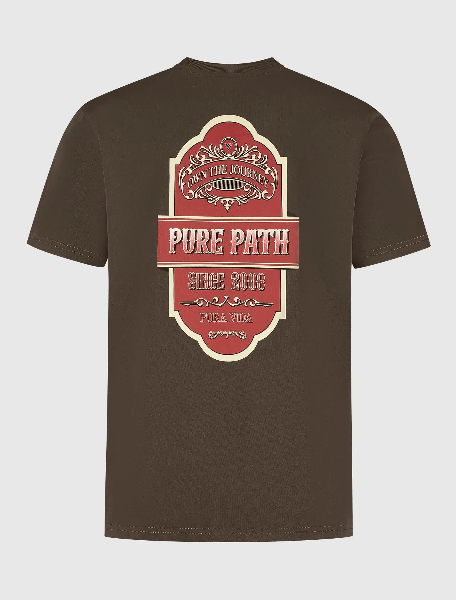 Pure Path - Latin Spirit T-Shirt Brown