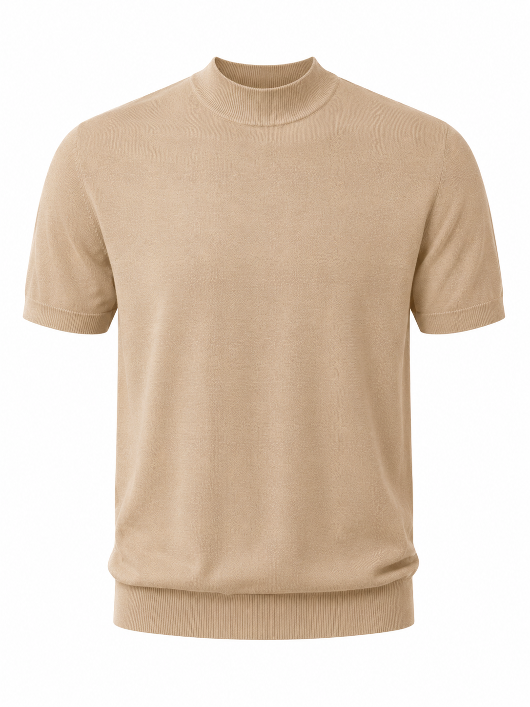 Mockneck - Beige