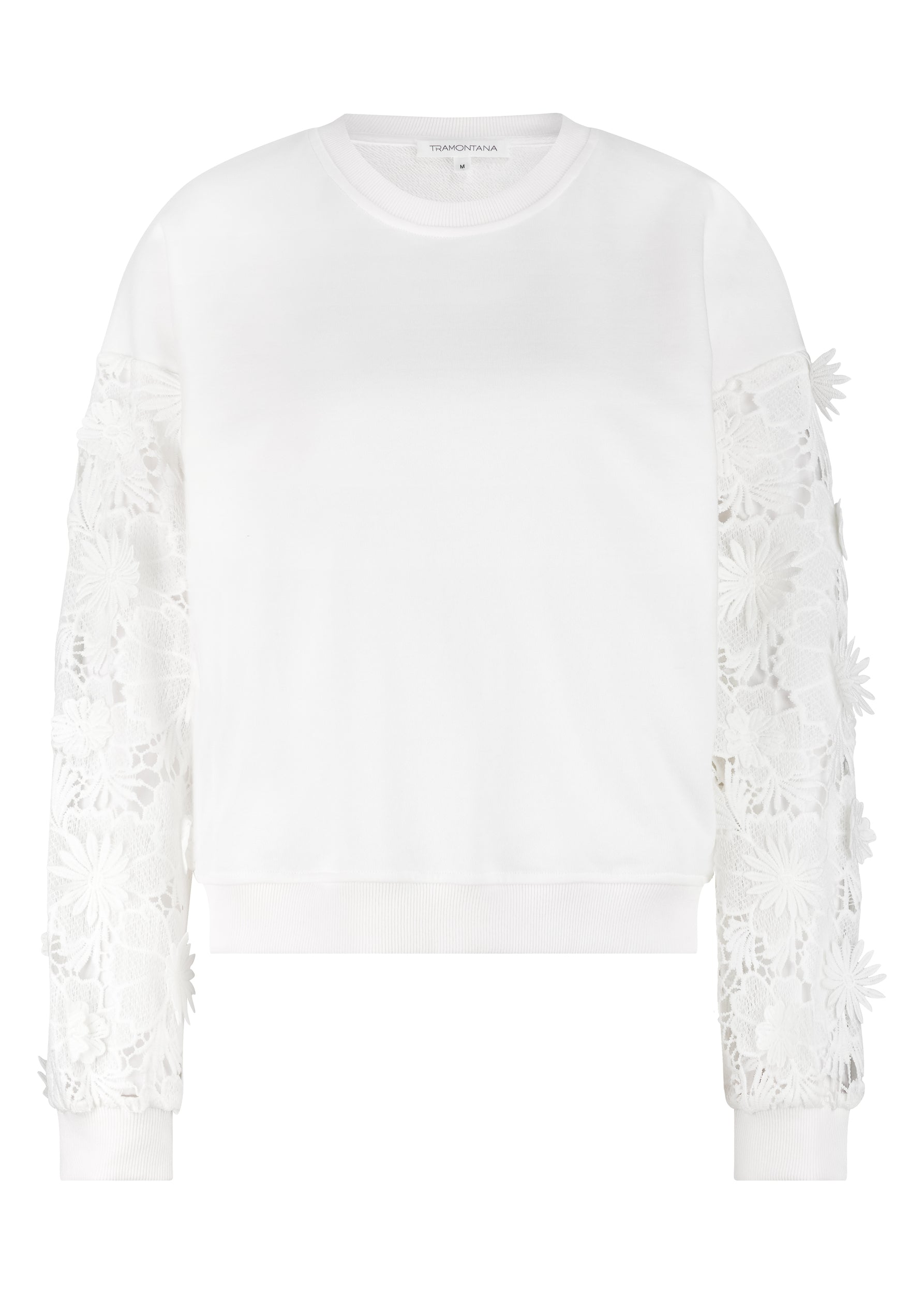 Tramontana - Fabric mix sweater