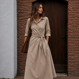 Jurk - Julia Taupe