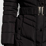 Morgan - Winterjas met riem Zwart