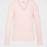 Morgan - Trui V-Hals Roze Fluffy