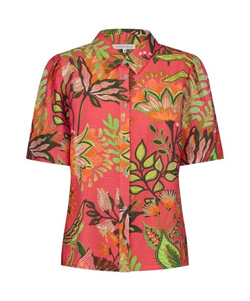 Tramontana - Blouse Blooming Floral Stitch